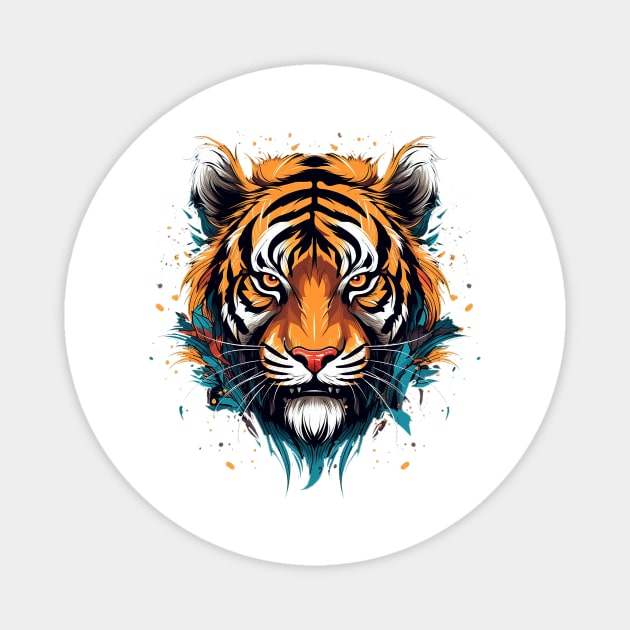 tiger Magnet by piratesnow